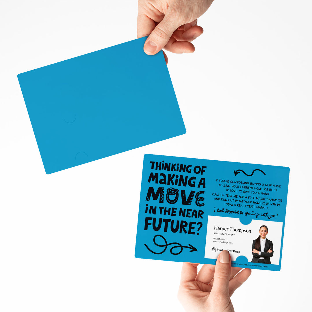 Set of "Making a Move Real Estate" Mailers | Envelopes Included | M82-M003 Mailer Market Dwellings