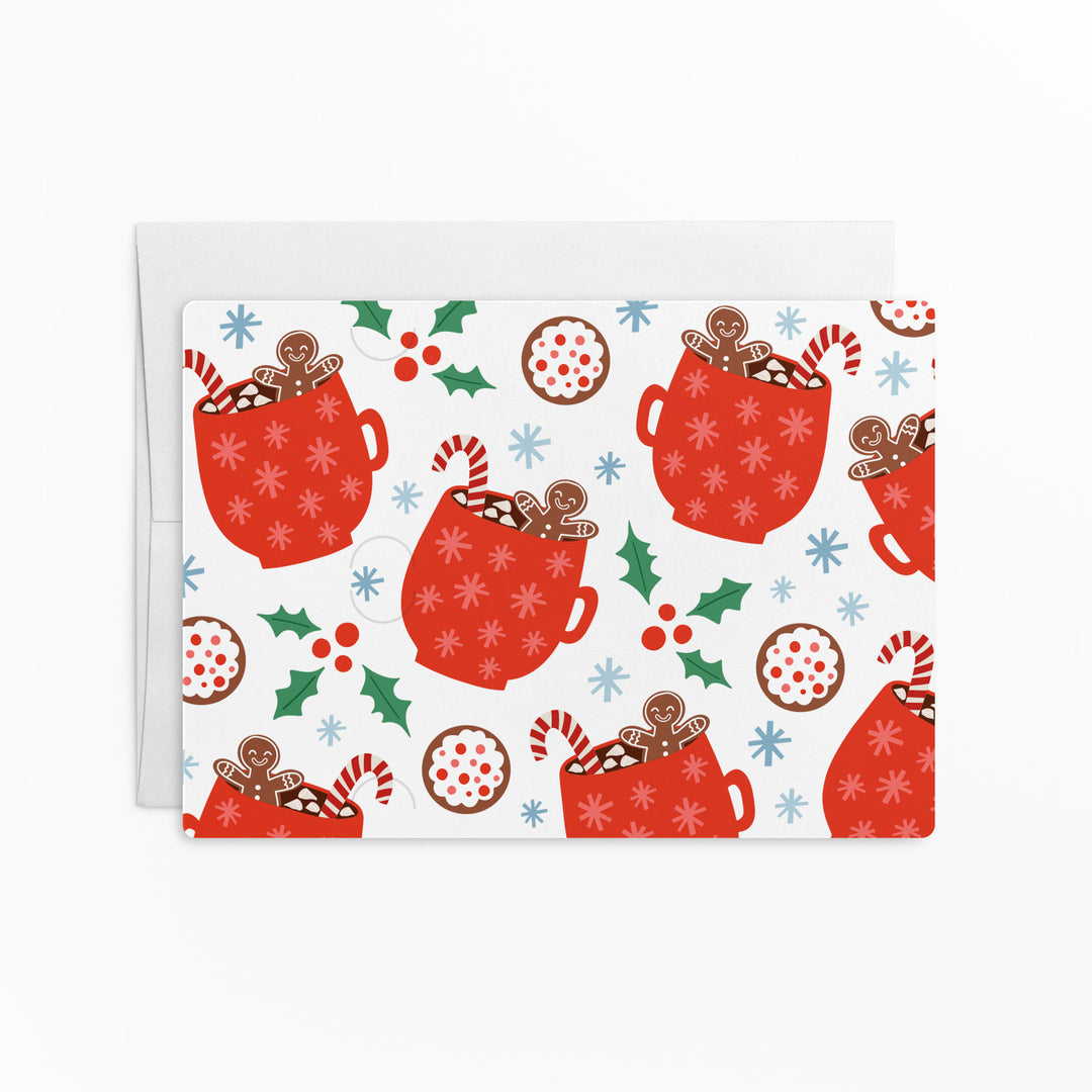 Set of It's Beginning To Look Latte-Like Christmas | Christmas Mailers | Envelopes Included | M83-M008 Mailer Market Dwellings