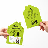 Happy Holidays | Christmas Winter | Real Estate Mailers with Envelopes Mailer Market Dwellings