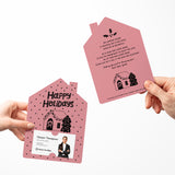 Happy Holidays | Christmas Winter | Real Estate Mailers with Envelopes Mailer Market Dwellings