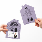 Happy Holidays | Christmas Winter | Real Estate Mailers with Envelopes Mailer Market Dwellings