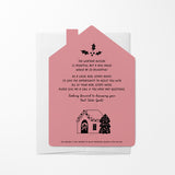 Happy Holidays | Christmas Winter | Real Estate Mailers with Envelopes Mailer Market Dwellings