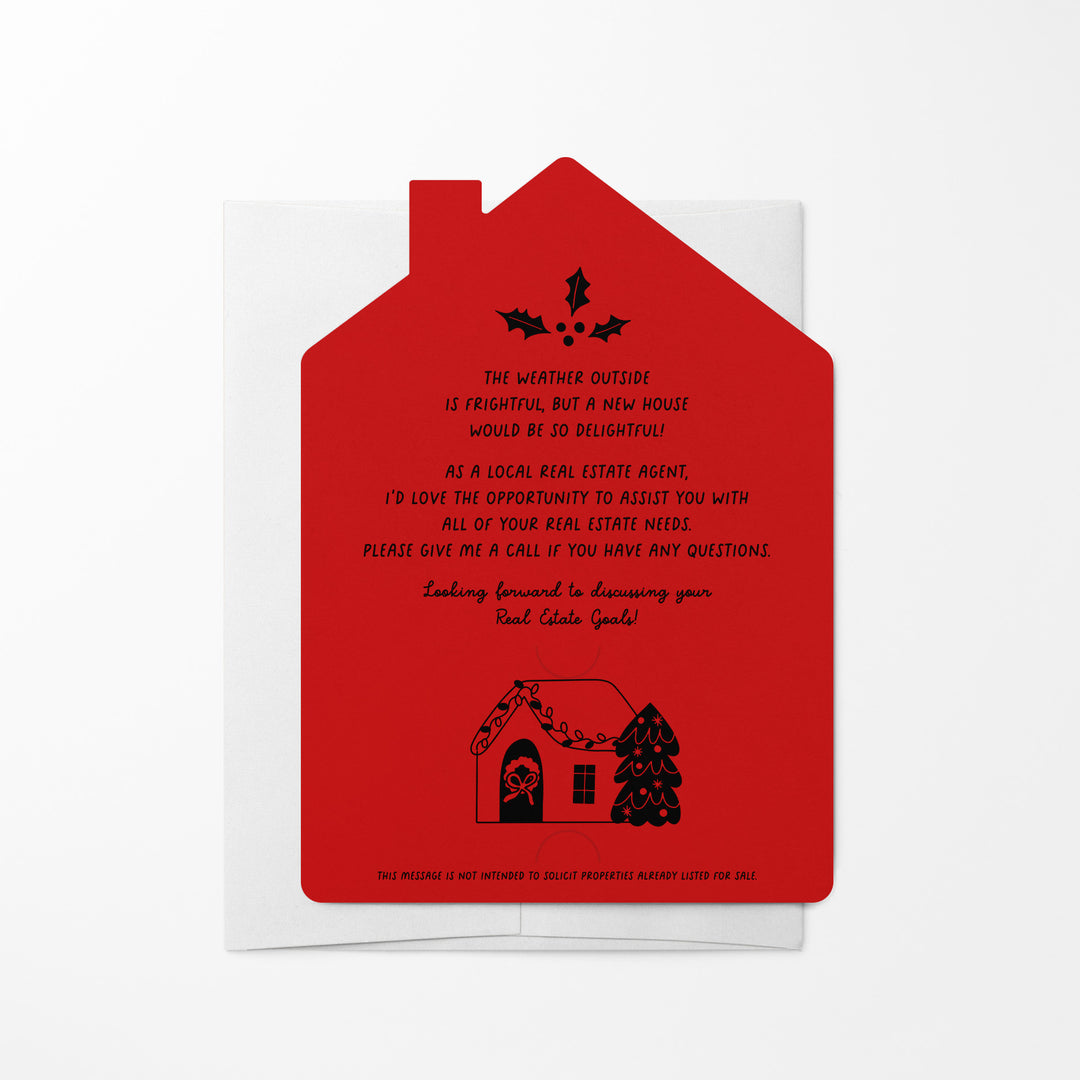 Set of Happy Holidays | Christmas Winter Mailers | Envelopes Included | M83-M001