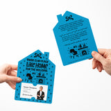 There Is No Place Like Home For The Holidays | Christmas Winter | Real Estate Mailers with Envelopes Mailer Market Dwellings