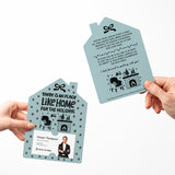 There Is No Place Like Home For The Holidays | Christmas Winter | Real Estate Mailers with Envelopes Mailer Market Dwellings