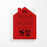 There Is No Place Like Home For The Holidays | Christmas Winter | Real Estate Mailers with Envelopes Mailer Market Dwellings