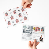 I'm Not Just a , I'm Also Your Neighbor Colorful | Real Estate Mailers with Envelopes Mailer Market Dwellings