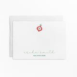 Stationery Merry and Bright Holiday Notecards | Notecards with Envelopes Notecards Market Dwellings