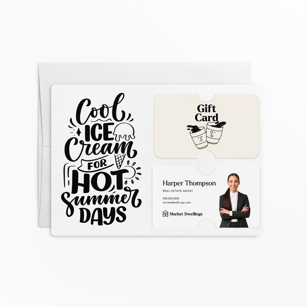 Cool Ice Cream For Hot Summer Days | Mailers with Envelopes Mailer Market Dwellings WHITE 10