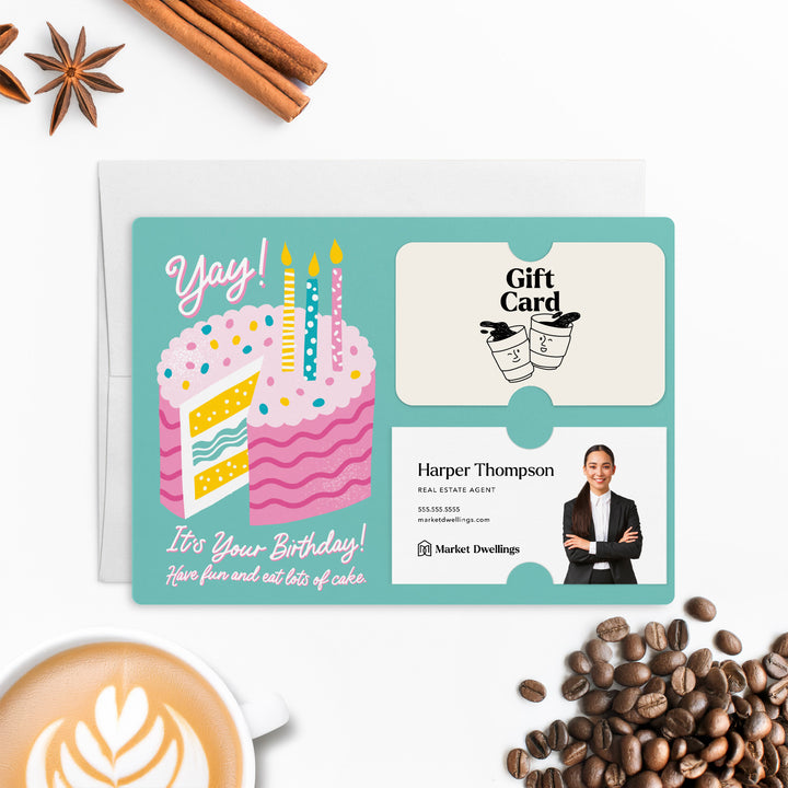 Set of Yay! It's Your Birthday! | Mailers | Envelopes Included | M90-M008 Mailer Market Dwellings