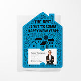 The Best Is Yet To Come! Happy New Year! | New Year | Real Estate Mailers with Envelopes Mailer Market Dwellings