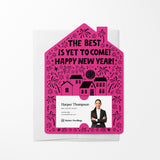 The Best Is Yet To Come! Happy New Year! | New Year | Real Estate Mailers with Envelopes Mailer Market Dwellings