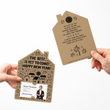 The Best Is Yet To Come! Happy New Year! | New Year | Real Estate Mailers with Envelopes Mailer Market Dwellings