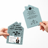 The Best Is Yet To Come! Happy New Year! | New Year | Real Estate Mailers with Envelopes Mailer Market Dwellings