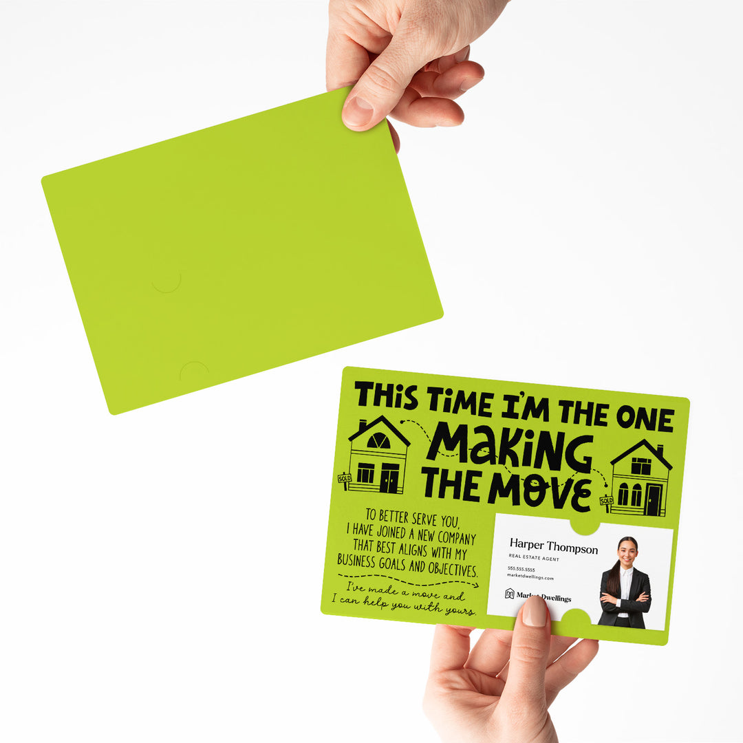 Set of "This Time I'm the One Making the Move" Mailer | Envelopes Included | M92-M003 Mailer Market Dwellings