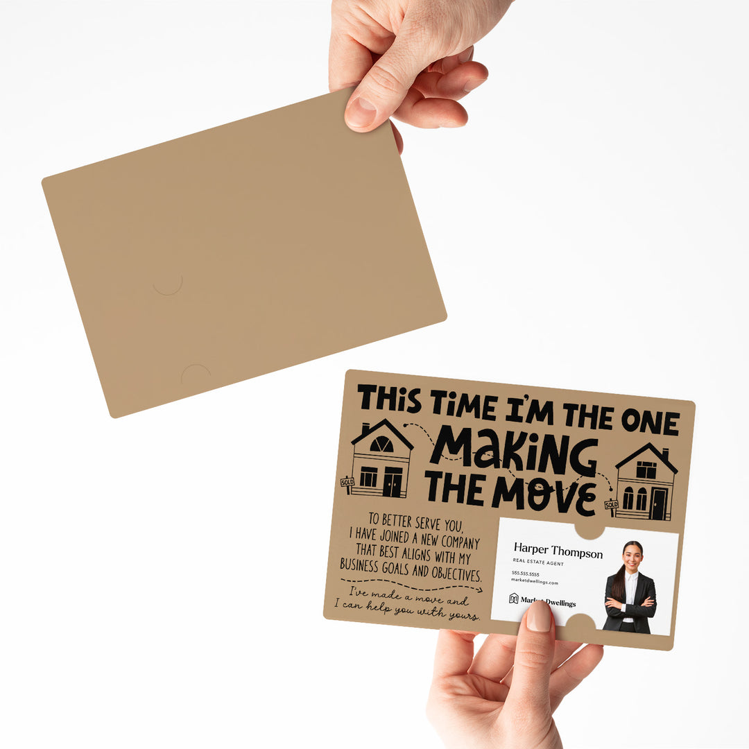 Set of "This Time I'm the One Making the Move" Mailer | Envelopes Included | M92-M003 Mailer Market Dwellings