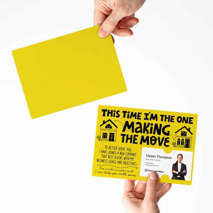 Set of "This Time I'm the One Making the Move" Mailer | Envelopes Included | M92-M003 Mailer Market Dwellings