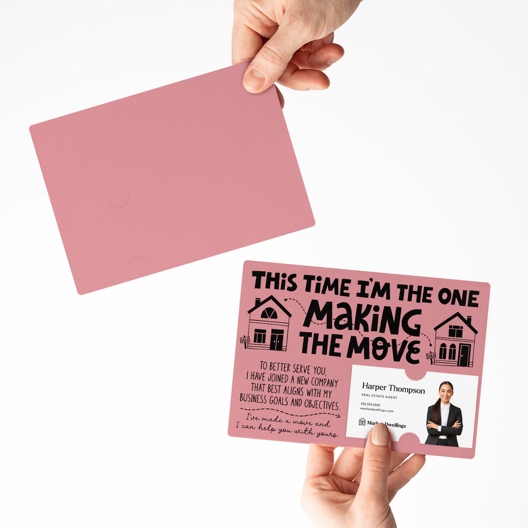 Set of "This Time I'm the One Making the Move" Mailer | Envelopes Included | M92-M003 Mailer Market Dwellings