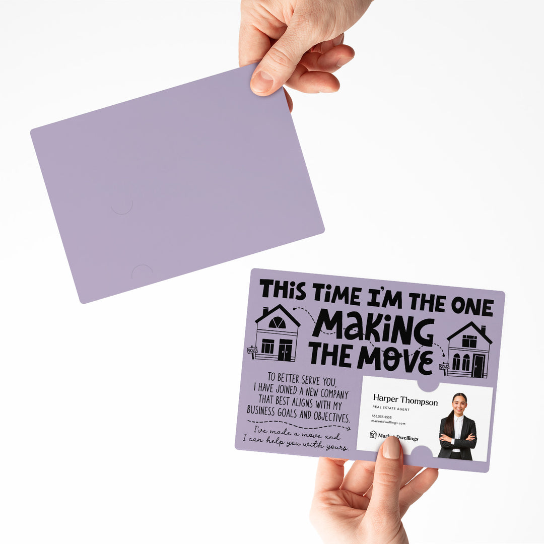 Set of "This Time I'm the One Making the Move" Mailer | Envelopes Included | M92-M003 Mailer Market Dwellings