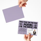 This Time I'm the One Making the Move | Real Estate Mailers with Envelopes Mailer Market Dwellings