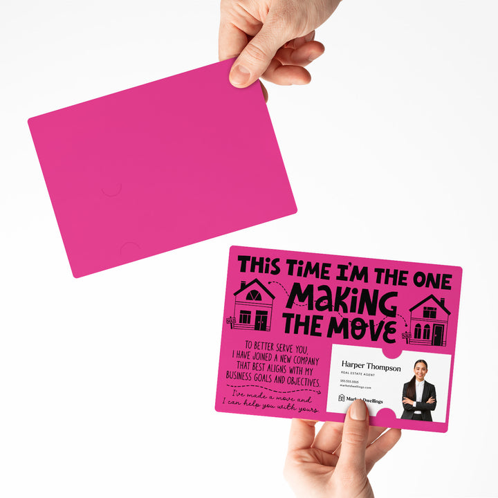 Set of "This Time I'm the One Making the Move" Mailer | Envelopes Included | M92-M003 Mailer Market Dwellings