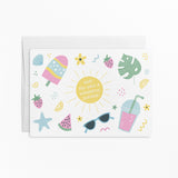 Hello Summer Neighbor | Real Estate Mailers with Envelopes Mailer Market Dwellings