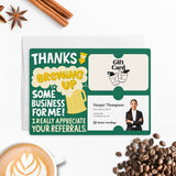 Thanks For Brewing Up Some Business For Me! | Mailers with Envelopes Mailer Market Dwellings