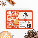 Thanks For Brewing Up Some Business For Me! | Mailers with Envelopes Mailer Market Dwellings