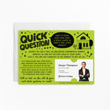 Quick Question Market Analysis Mailers for Real Estate Agents | Mailers with Envelopes Mailer Market Dwellings