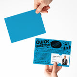 Quick Question Market Analysis Mailers for Real Estate Agents | Mailers with Envelopes Mailer Market Dwellings