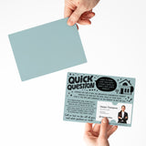 Quick Question Market Analysis Mailers for Real Estate Agents | Mailers with Envelopes Mailer Market Dwellings