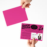 Quick Question Market Analysis Mailers for Real Estate Agents | Mailers with Envelopes Mailer Market Dwellings