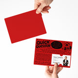 Quick Question Market Analysis Mailers for Real Estate Agents | Mailers with Envelopes Mailer Market Dwellings