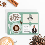 Thanks For Brewing Up Some Business For Me! | Mailers with Envelopes Mailer Market Dwellings
