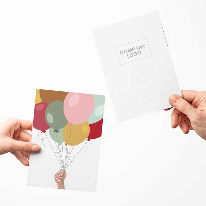 Birthday Balloons Greeting Cards | Envelopes Included Greeting Card Market Dwellings