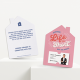 Reminder - Life is Short, Buy the House. | Real Estate Mailers with Envelopes Mailer Market Dwellings