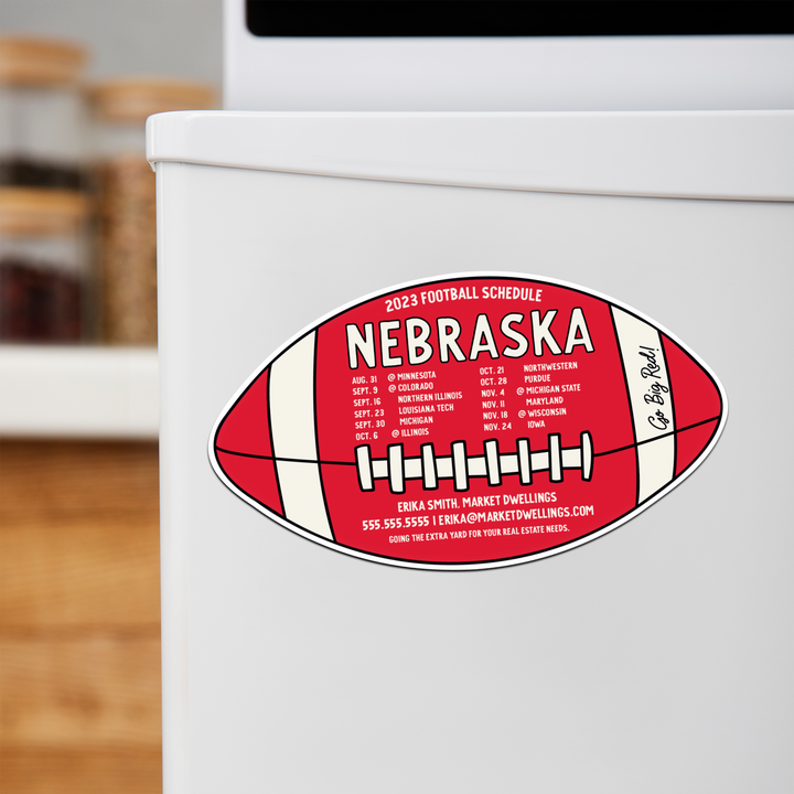 Customizable | Real Estate 2023 College Football Schedule | DSM-15-AB