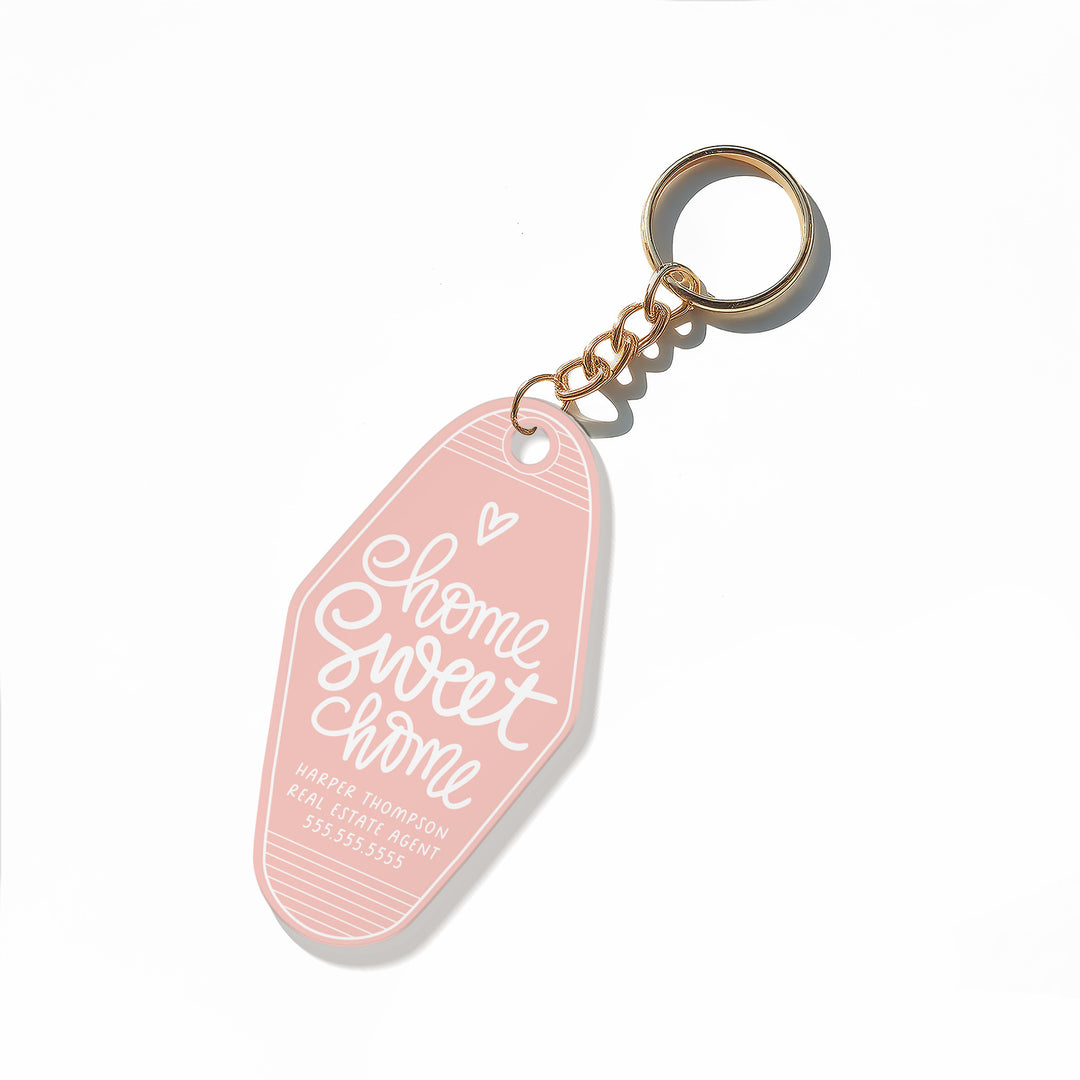 Customizable Home Sweet Home Keychains