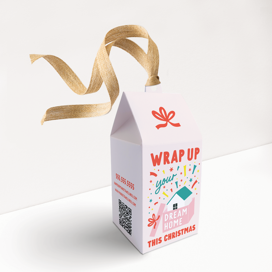 Wrap Up Your Dream Home This Christmas Pop By Box | Real Estate | 24-BX1-AB Holiday Pop By Box Market Dwellings