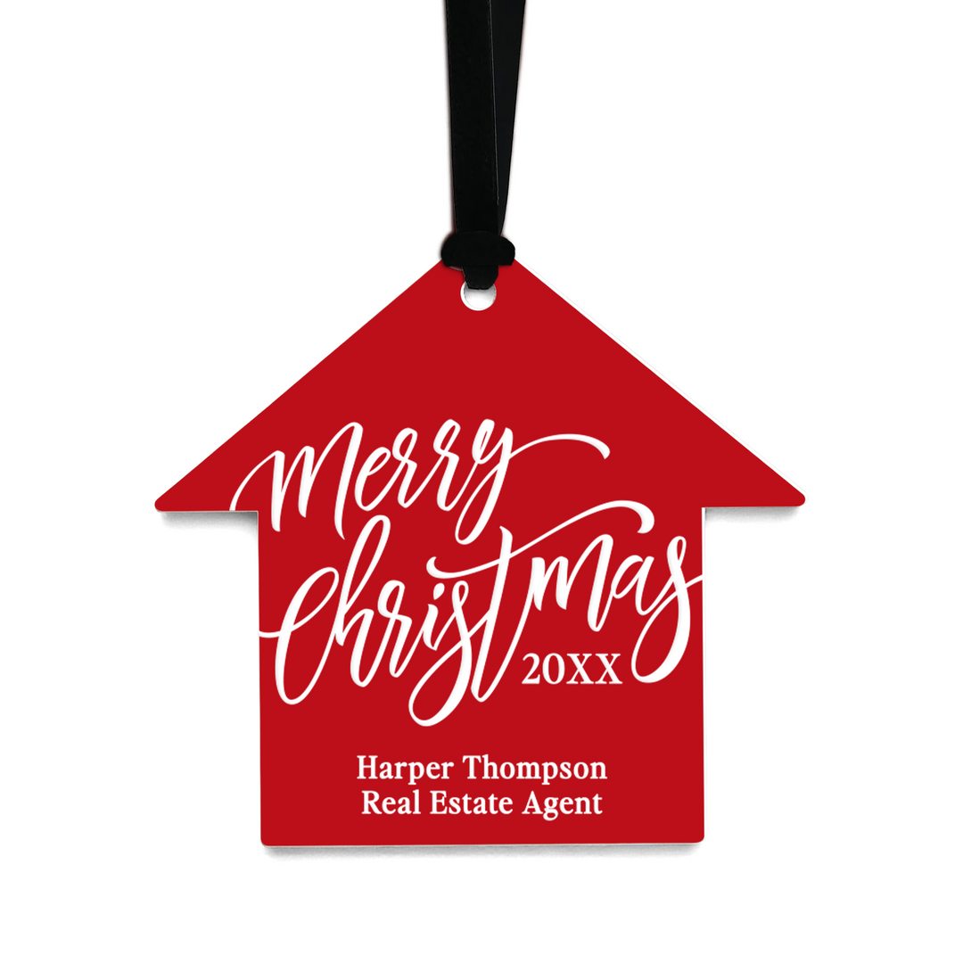 Customizable | Merry Christmas Ornament
