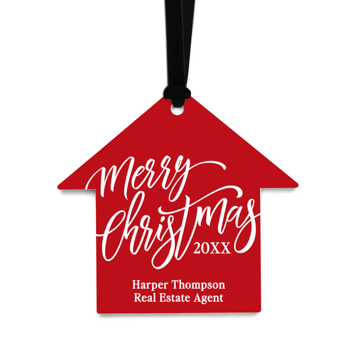Customizable | Merry Christmas Ornament