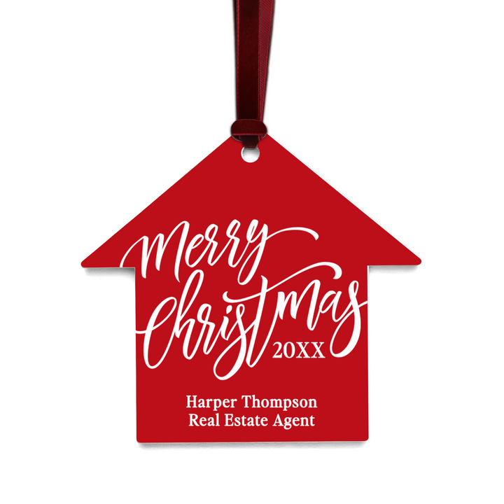 Customizable | Merry Christmas Ornament