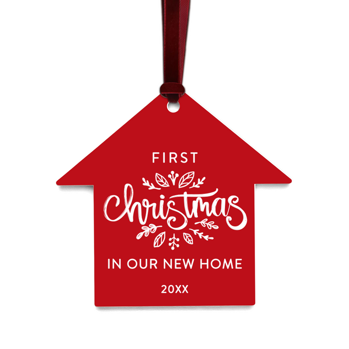 Customizable | First Christmas In Our New Home Ornament