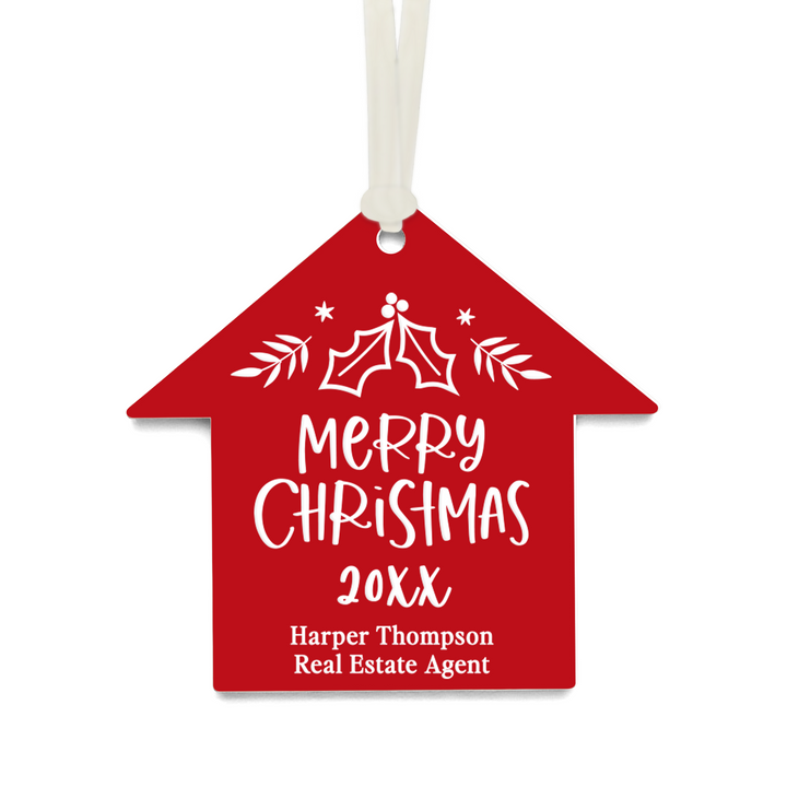 Customizable | Merry Christmas Ornaments