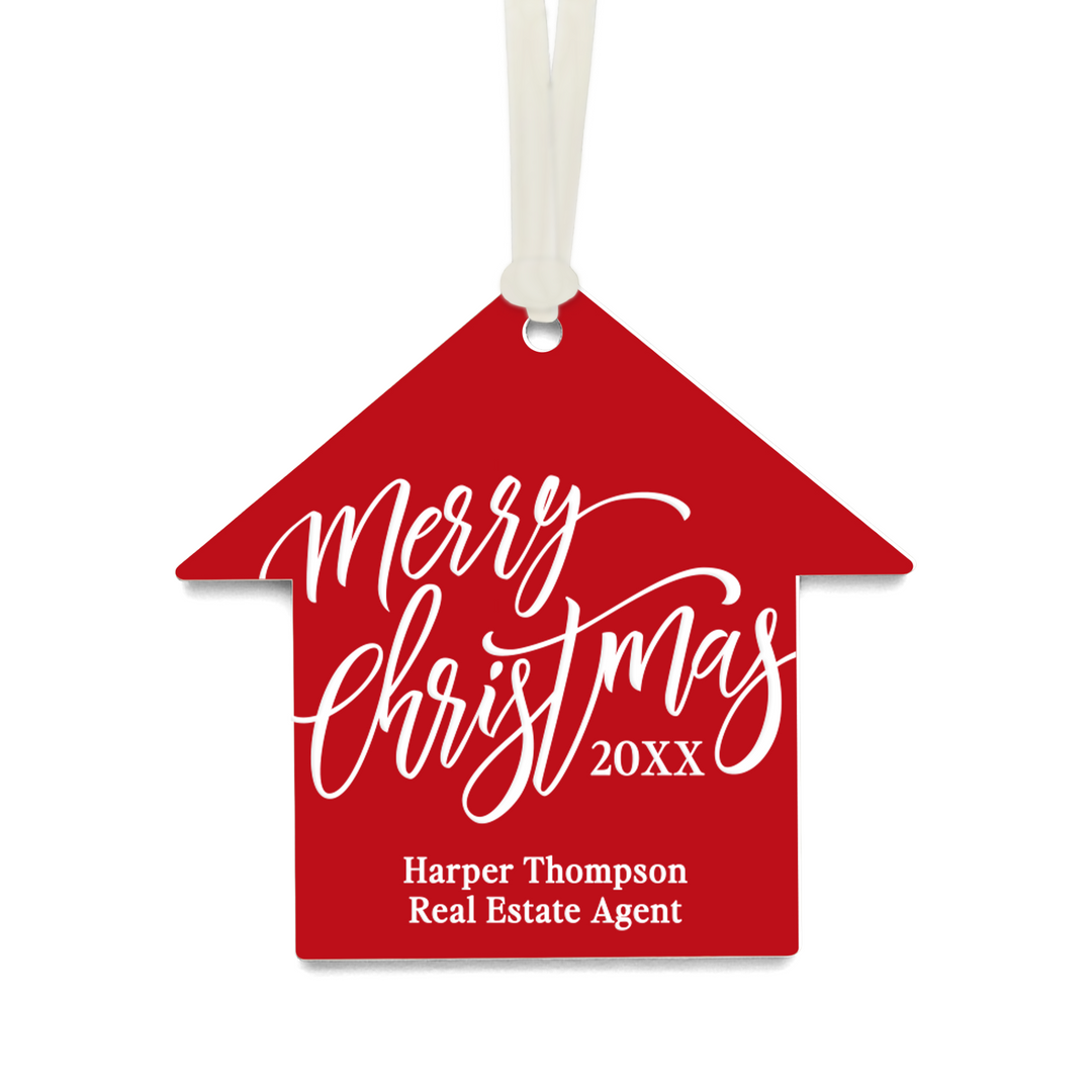 Customizable | Merry Christmas Ornament