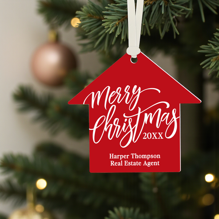 Customizable | Merry Christmas Ornament