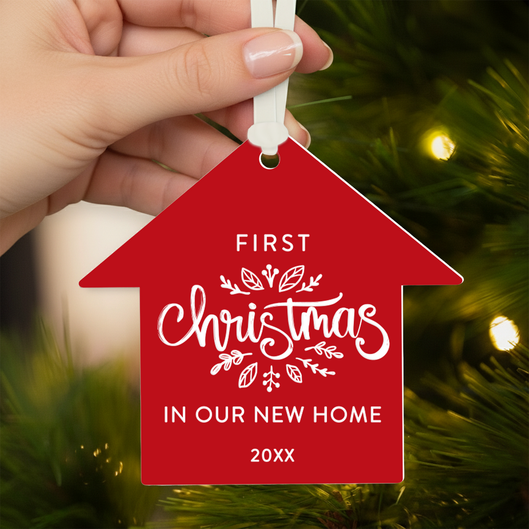 Customizable | First Christmas In Our New Home Ornament