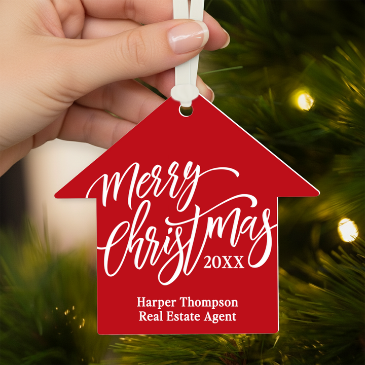 Customizable | Merry Christmas Ornament