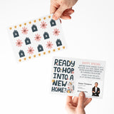 Ready to Hop Into a New Home? | Real Estate Mailers with Envelopes Mailer Market Dwellings