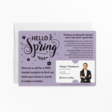 Hello Spring Low Inventory | Real Estate Mailers with Envelopes Mailer Market Dwellings
